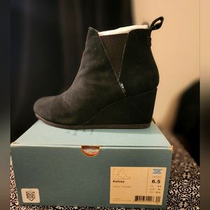 Toms Wedge Bootie